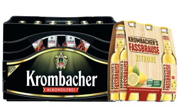 Krombacher Alkoholfrei und Fassbrause Zitrone